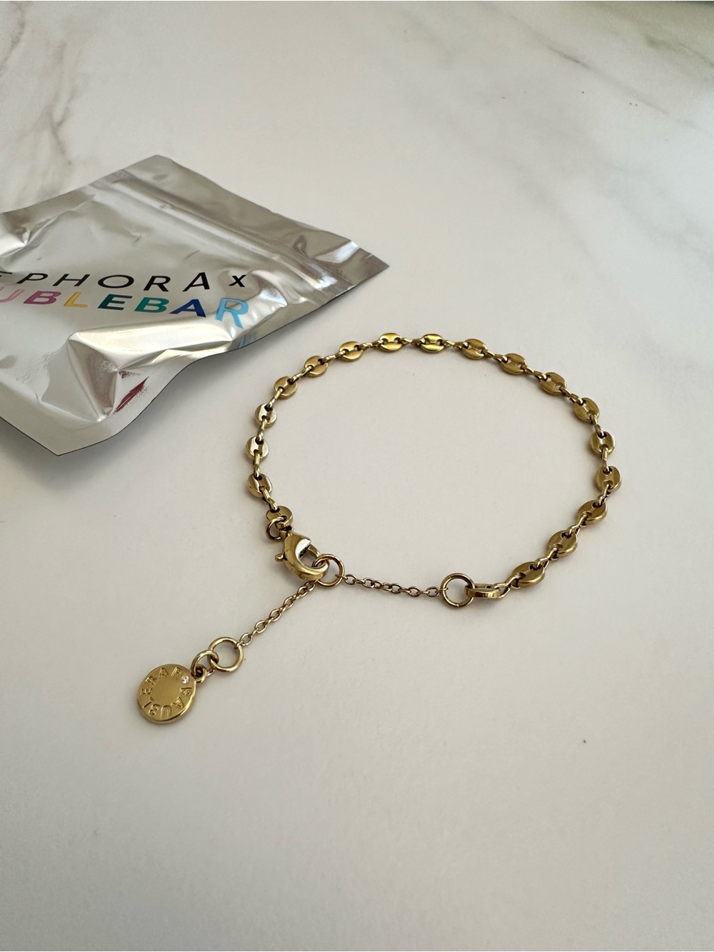 Gold Chain Link Bracelet Sephora x Baublebar